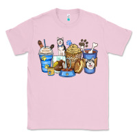 Bubblegum Pink siberian husky coffee cups Classic Tee - Zillion Design Studio
