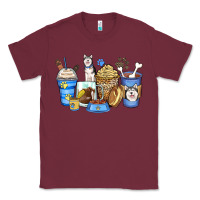 Burgundy siberian husky coffee cups Classic Tee - Zillion Design Studio