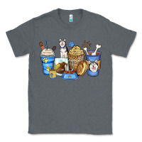 Charcoal Heather siberian husky coffee cups Classic Tee - Zillion Design Studio