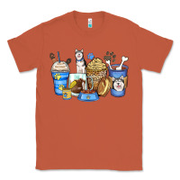 Copper siberian husky coffee cups Classic Tee - Zillion Design Studio