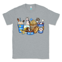 Heather Grey siberian husky coffee cups Classic Tee - Zillion Design Studio