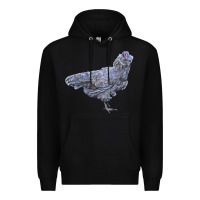 Black Ameraucana Chicken Premium Hoodie - LillyAllenDesigns
