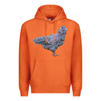 Carrot Ameraucana Chicken Premium Hoodie - LillyAllenDesigns
