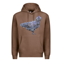Chestnut Ameraucana Chicken Premium Hoodie - LillyAllenDesigns