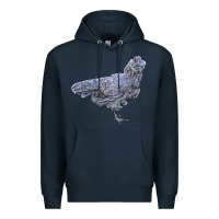 Navy Ameraucana Chicken Premium Hoodie - LillyAllenDesigns