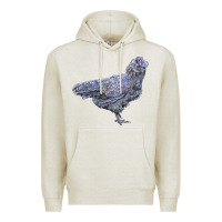 Oatmeal Heather Ameraucana Chicken Premium Hoodie - LillyAllenDesigns