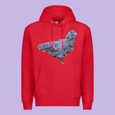 Ameraucana Chicken Premium Hoodie Designed By Lillyallendesigns