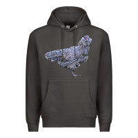 Smoke Ameraucana Chicken Premium Hoodie - LillyAllenDesigns
