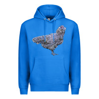 True Royal Ameraucana Chicken Premium Hoodie - LillyAllenDesigns