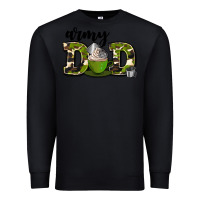 Black army dad Premium Sweatshirt - AdoDesignShop
