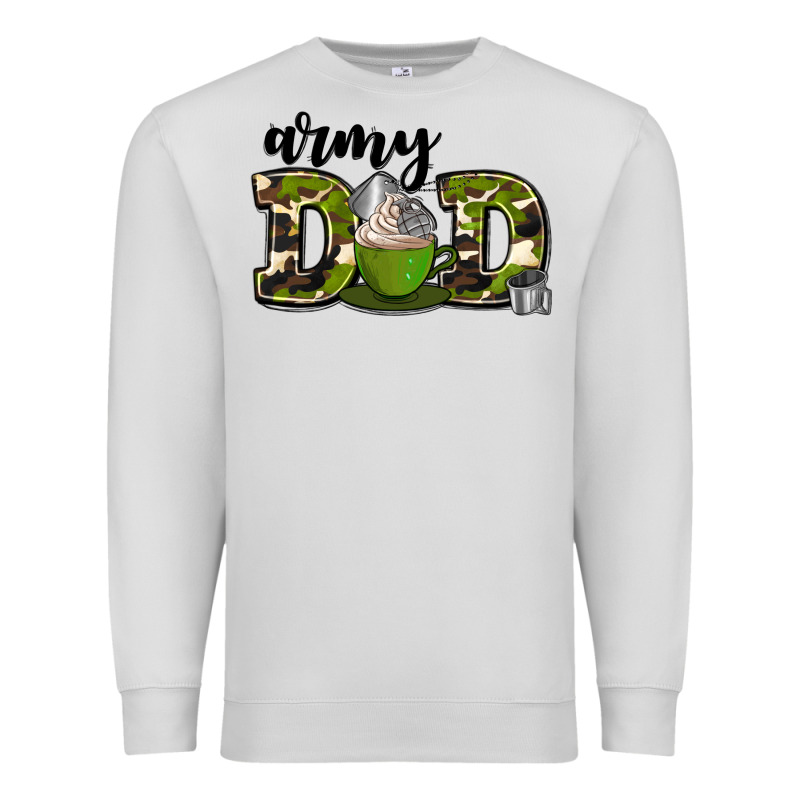 Army Dad Premium Sweatshirt by AdoDesignShop | Teevron