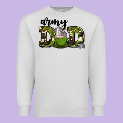 Army Dad Premium Sweatshirt Designed By Adodesignshop