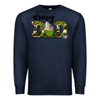 Navy army dad Premium Sweatshirt - AdoDesignShop
