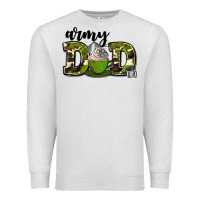 Oatmeal Heather army dad Premium Sweatshirt - AdoDesignShop