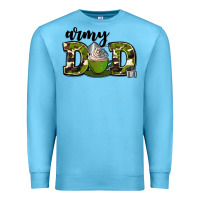 Ocean Blue army dad Premium Sweatshirt - AdoDesignShop