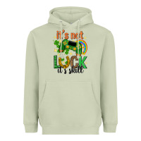Matcha its not luck its skill st. patricks day Heavyweight Hoodie - Neo Western