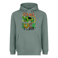 Sage its not luck its skill st. patricks day Heavyweight Hoodie - Neo Western