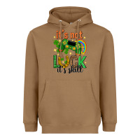 Toasted Coconut its not luck its skill st. patricks day Heavyweight Hoodie - Neo Western
