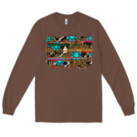 Chestnut western background Long Sleeve Tee - RanaPortraitStore