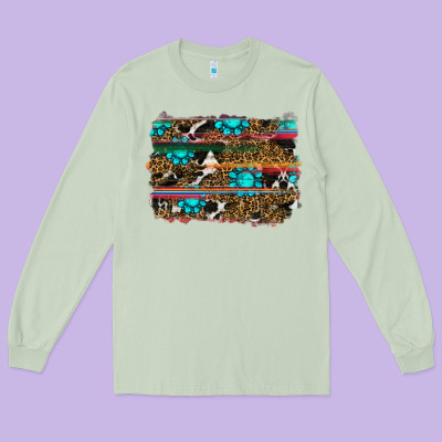 Long Sleeve Tee western background