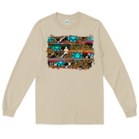 Mushroom western background Long Sleeve Tee - RanaPortraitStore