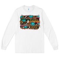 White western background Long Sleeve Tee - RanaPortraitStore