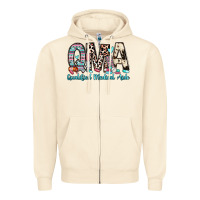Sandshell qma qualified medical aide Zipper Hoodie - Zillion Design Studio