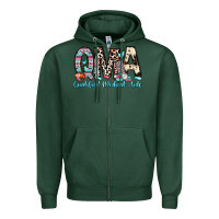 Sports Green qma qualified medical aide Zipper Hoodie - Zillion Design Studio