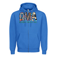 True Royal qma qualified medical aide Zipper Hoodie - Zillion Design Studio