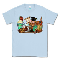 Dusty Blue lawyer coffee cups Classic Tee - Zillion Design Studio