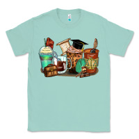 Seafoam lawyer coffee cups Classic Tee - Zillion Design Studio