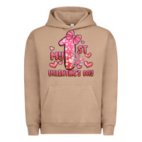 Pigment Burro my first valentines day Urban Hoodie - MaliasSmallBusiness