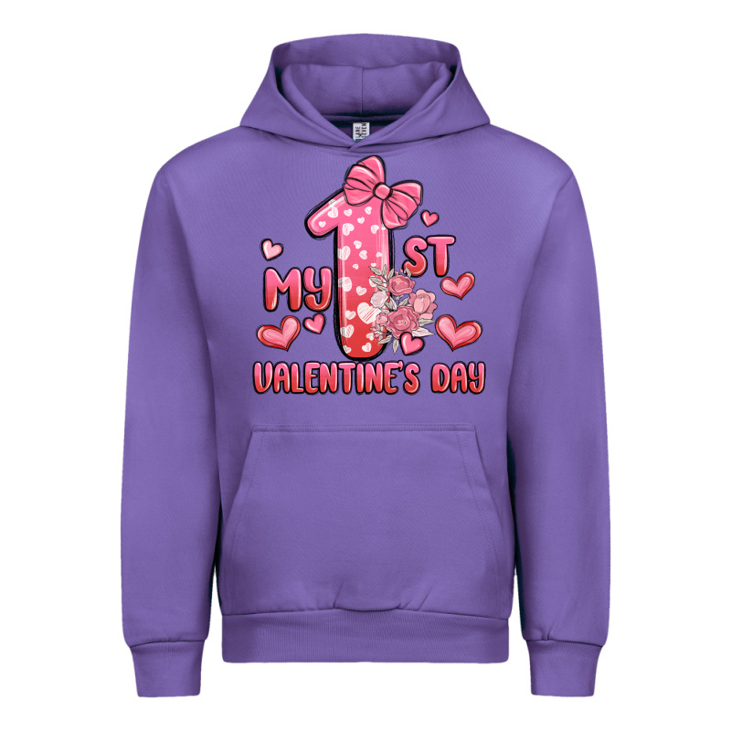 My First Valentines Day Urban Hoodie by MaliasSmallBusiness | Teevron
