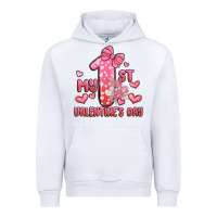 White my first valentines day Urban Hoodie - MaliasSmallBusiness