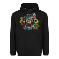 Black cowgirl Heavyweight Hoodie - SublimationCraftShop