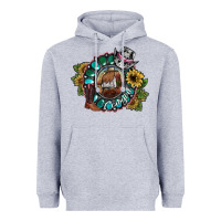 Heather Grey cowgirl Heavyweight Hoodie - SublimationCraftShop
