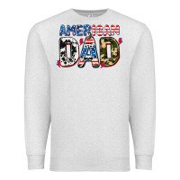 Oatmeal Heather American dad Premium Sweatshirt - AdoDesignShop