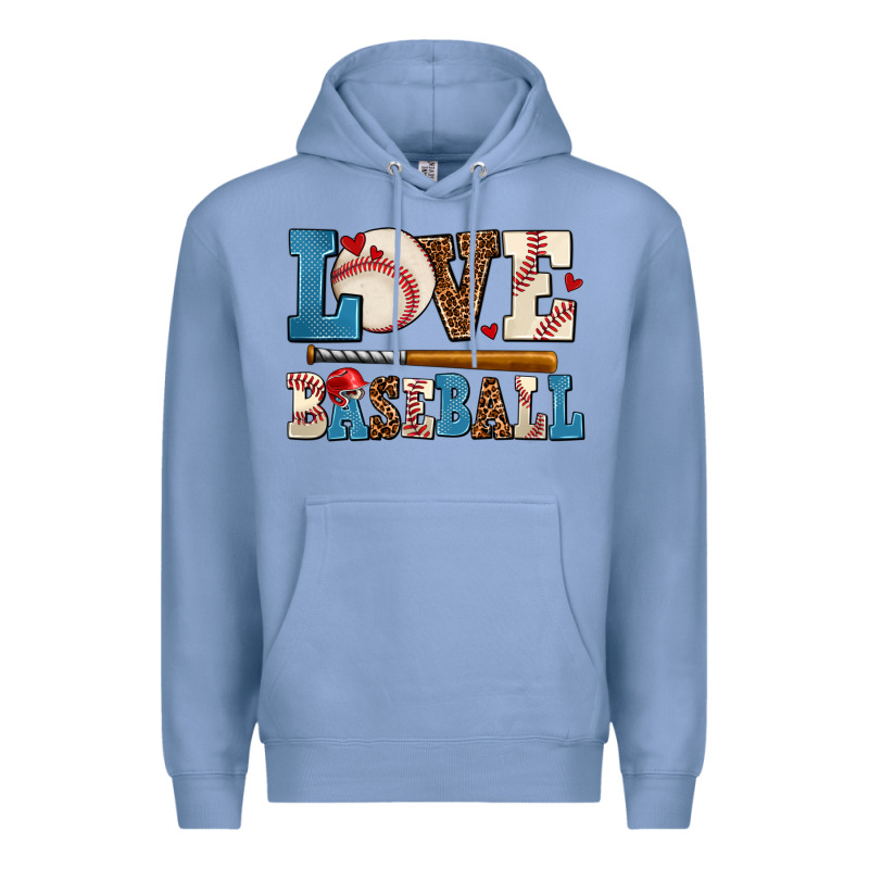 Love Baseball Premium Hoodie by AdoDesignShop | Teevron