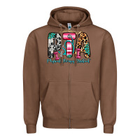 Chestnut pta physical therapy assistant Zipper Hoodie - Zillion Design Studio