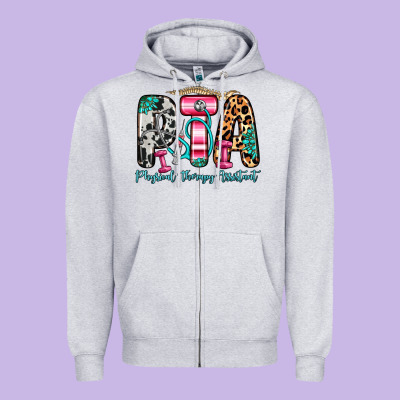 Zipper Hoodie pta physical therapy assistant
