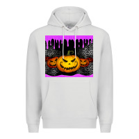 Dove Grey halloween jack o'lantern dripping glitter tumbler Premium Hoodie - Jasminsmagicworld