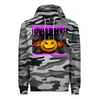 Slate Camo halloween jack o'lantern dripping glitter tumbler Premium Hoodie - Jasminsmagicworld