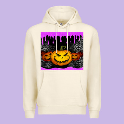 Halloween Jack O'lantern Dripping Glitter Tumbler Premium Hoodie Designed By Jasminsmagicworld