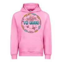 Fuchsia Pink tu eres inspiration Urban Hoodie - MaliasSmallBusiness