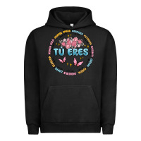 Pigment Black tu eres inspiration Urban Hoodie - MaliasSmallBusiness