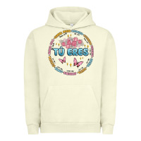 Pigment Pistachio tu eres inspiration Urban Hoodie - MaliasSmallBusiness