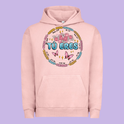 Tu Eres Inspiration Urban Hoodie Designed By Maliassmallbusiness