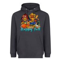 Smoke happy fall scarecrow Heavyweight Hoodie - FaDigitalArtStudio