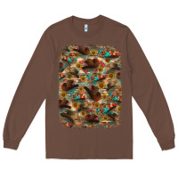 Chestnut western  background Long Sleeve Tee - RanaPortraitStore