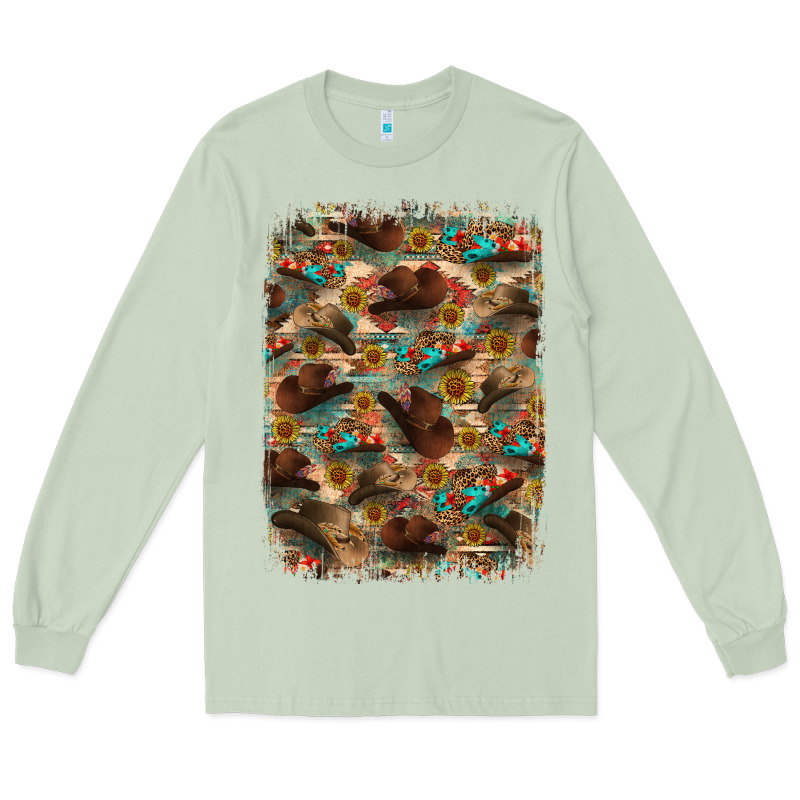 Western  Background Long Sleeve Tee by RanaPortraitStore | Teevron